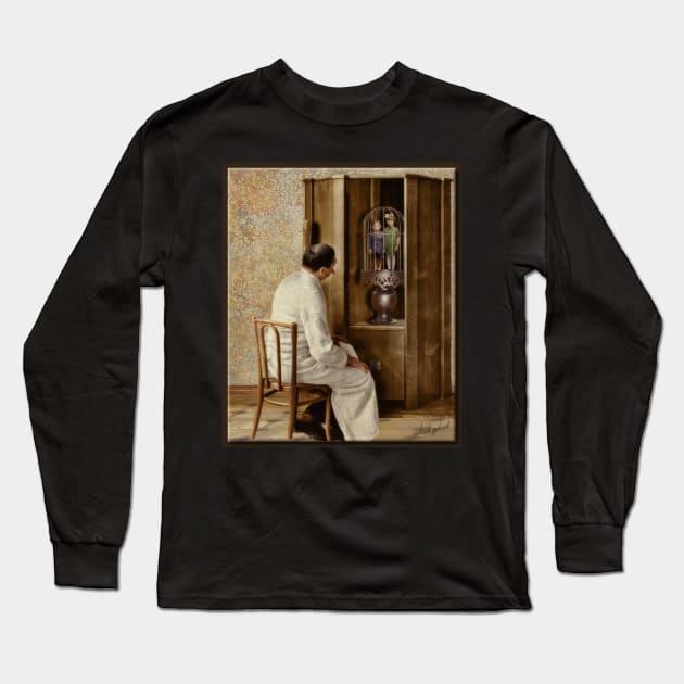 Dr. Volkenhuaser's Birdcage Long Sleeve T-Shirt by rgerhard